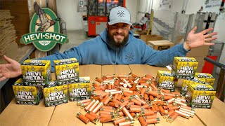 How Shotgun Shells are Made Hevi Shot Hevi Metal Hevi X [upl. by Ettevram938]