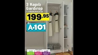 A101 3 Kapılı Gardrop Kurulumu montajı [upl. by Leinto600]