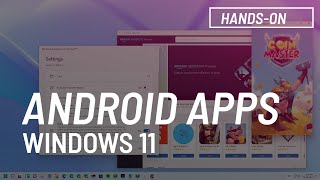 Windows 11 Install Android apps via WSA official [upl. by Bierman]