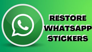 How to backup and restore deleted whatsapp stickers [upl. by Sydney817]