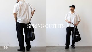 Spring Outfit Ideas  Styling Spring 2024 Men’s Fashion Trends [upl. by Annaynek]