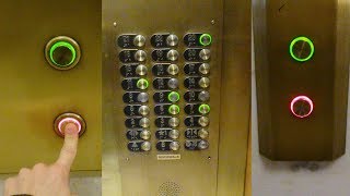 Nice Otis Series 2 HighSpeed Elevators at Drury Plaza in San Antonio TX with Xmas Light buttons [upl. by Pavia338]