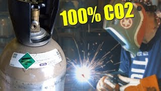 🔥 MIG Welding with 100 CO2 [upl. by Pudens]