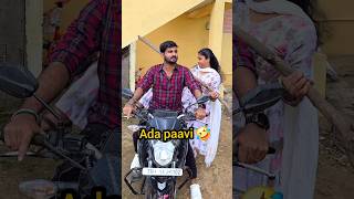 Dont miss the end 😱 Adi paavi 🤣 shorts trending viral chandrupriya love [upl. by Pattison]