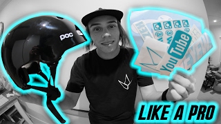 HOW TO BE PRO  STICKERING YOUR HELMET [upl. by Northrop]