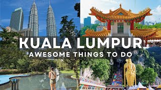 The Top Places to Visit in Kuala Lumpur Malaysia  4K Kuala Lumpur Travel Guide [upl. by Leahcimnoj]