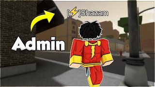 Getting SHAZAM ADMIN in Roblox Da Hood [upl. by Folly]