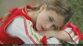 Makedonsko Devojche  MACEDONIAN FOLK SONG translated to English [upl. by Noleta251]