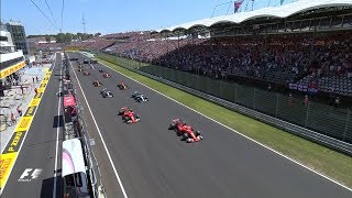 2017 Hungarian Grand Prix  Race Highlights [upl. by Deni841]