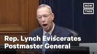 Rep Lynch Eviscerates Postmaster General Louis DeJoy  NowThis [upl. by Eseerehc]