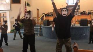 Silent Ministers Youth Mime  quotWaging Warquot by CeCe Winans [upl. by Edra]