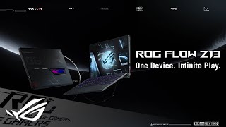 2022 ROG Flow Z13  One Device Infinite Play  ROG [upl. by Amocat]