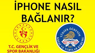 GSB Wifi İphone Nasıl Bağlanır [upl. by Shriner492]