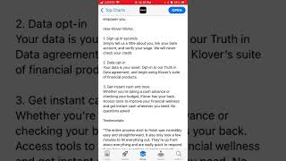KLOVER APP  HOW TO USE [upl. by Nylsej]