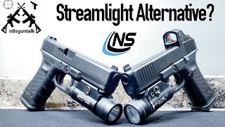 Nightstick 850XL Weapon Mounted Light Review amp Streamlight TLR1 HL Comparison [upl. by Ori178]