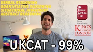 HOW I SCORED IN THE 99TH PERCENTILE ON THE UCAT EVERYTHING YOU NEED TO KNOW  KharmaMedic [upl. by Andel]