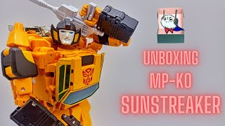 Unboxing Masterpiece  Sunstreaker KO [upl. by Shargel436]