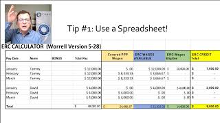 ERC Tax Credit  7 Tips to Maximize Your Credit [upl. by Angeli67]