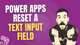 Canvas Power Apps  Resetting A Text Input Field [upl. by Sordnaxela755]