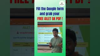 Ace AILET with this Free GK Pdf Form in Description ailetpreparation ailetexam viralreels [upl. by Patti]