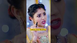 Indians And Wedding  Shadi Ka Ghar  Ladke Wale  Girls After Marriage shorts [upl. by Etnahsa711]