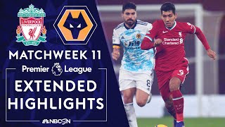 Liverpool v Wolves  PREMIER LEAGUE HIGHLIGHTS  1262020  NBC Sports [upl. by Fulmis]