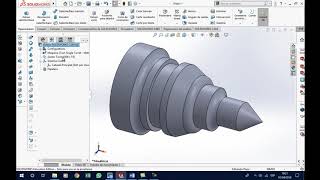 SOLIDWORKS CAM TORNO CNC [upl. by Sachsse205]