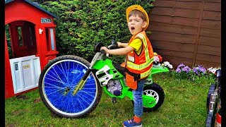 Kids Ride on Motorbike Power Wheels [upl. by Ger]