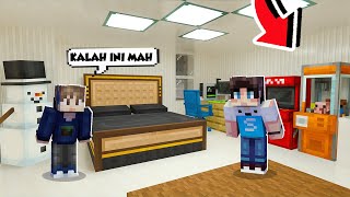 KITA ADU DEKORASI KAMAR PAKE FURNITURE PALING OP DI MINECRAFT [upl. by Chancey893]