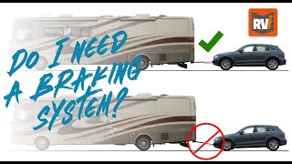 RVi Why do I need a braking system for flat towing RVibrake3 or RVibrake Shadow [upl. by Aihsile]