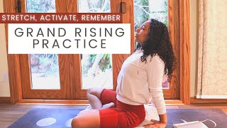 My Grand Rising Ritual  Gentle Intuitive Morning Spiritual Practice  Stretch Meditate amp Journal [upl. by Irianat]