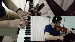 Phil Wickham  Away In A Manger Forever Amen pianoviolin cover [upl. by Tim]