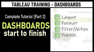 Tableau Dashboard Tutorial  Step by step from start to finish  Part 2  sqlbelle [upl. by Drofliw]