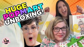 HUGE PopMart Blind Box Unboxing 🎉 Dimoo Labubu Harry Potter amp More  secret pull  Collab Video [upl. by Ainek146]