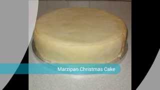 Easy Marzipan Christmas Cake [upl. by Yoo238]