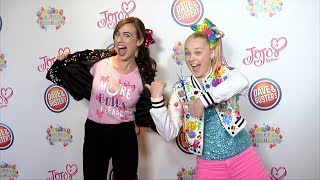 Colleen Ballinger “JoJo Siwa’s 15th Birthday Party” Pink Carpet  Miranda Sings [upl. by Politi]