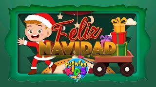 Feliz Navidad Villancico  Fuentes Kids Video Oficial [upl. by Anirual8]