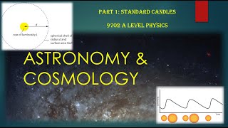 Astronomy amp Cosmology Part 1 Standard Candles A level Physics [upl. by Odella]