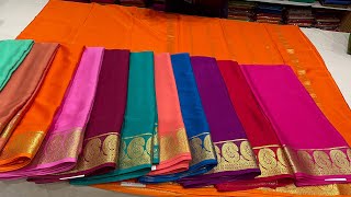 Bangalore Malleshwaram offer price in pure Mysore silksarees with free shipping [upl. by Beverle442]