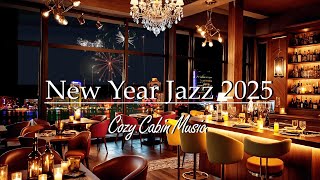 New Years Eve Ambience at Stockholm 🌃 Cozy Apartment with Elegant Jazz Saxophone Music amp Fireworks🎇 [upl. by Capon]