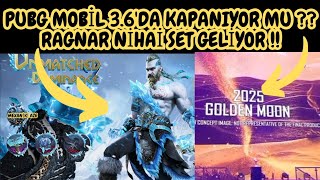 SON DAKİKA PUBG MOBİL KAPANIYOR MU  YENİ RAGNAR NİHAİ SETİ GELİYOR GELİŞ TARİHİ  PUBG MOBİL [upl. by O'Neil316]