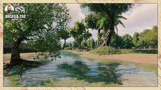 Starting a MultiSpecies Tropical Habitat  Planet Zoo Franchise Mode  Arcadia Zoo [upl. by Alimat]