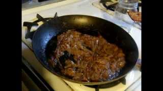 One Fat Chef how to make caramelized onions [upl. by Zealand818]