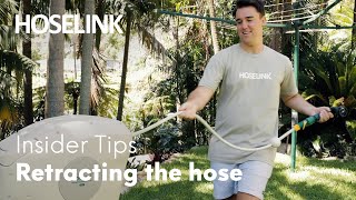 Hoselink Insider Tips  Retracting the hose properly  8 [upl. by Ennyroc566]