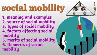 Notes  Social Mobility l Meaning Definition Causes and Types of Social Mobility l Ugc Net UPSC [upl. by Moguel]