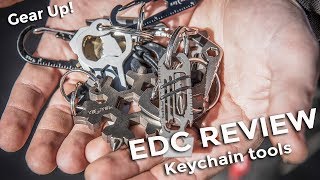 KeyChain MultiTools  Gear Up Ep9  EDC Gear Review [upl. by Lleroj95]