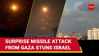 Israel Stunned As Arab Missiles Bombard Jewish Settlements In Port City Of Ashkelon  Watch [upl. by Gillette72]