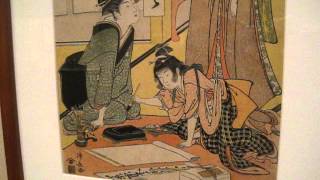 Utamaro Brush Writing in the Arts of Japan [upl. by Ymiaj]