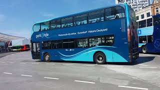 Buses at Portsmouth The Hard Interchange [upl. by Schroth754]