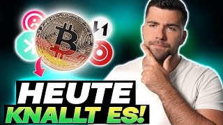 Krypto Heute KNALLT es richtig🤔  Riesige BTC Transaktionen über Nacht  NEWS [upl. by Nodnart]